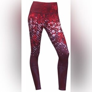 The North Face Red Ombré Flashdry-XD Full Length Leggings